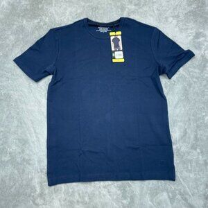 Banana Republic Luxe Touch Navy Cotton Tee S New With Tags a1011